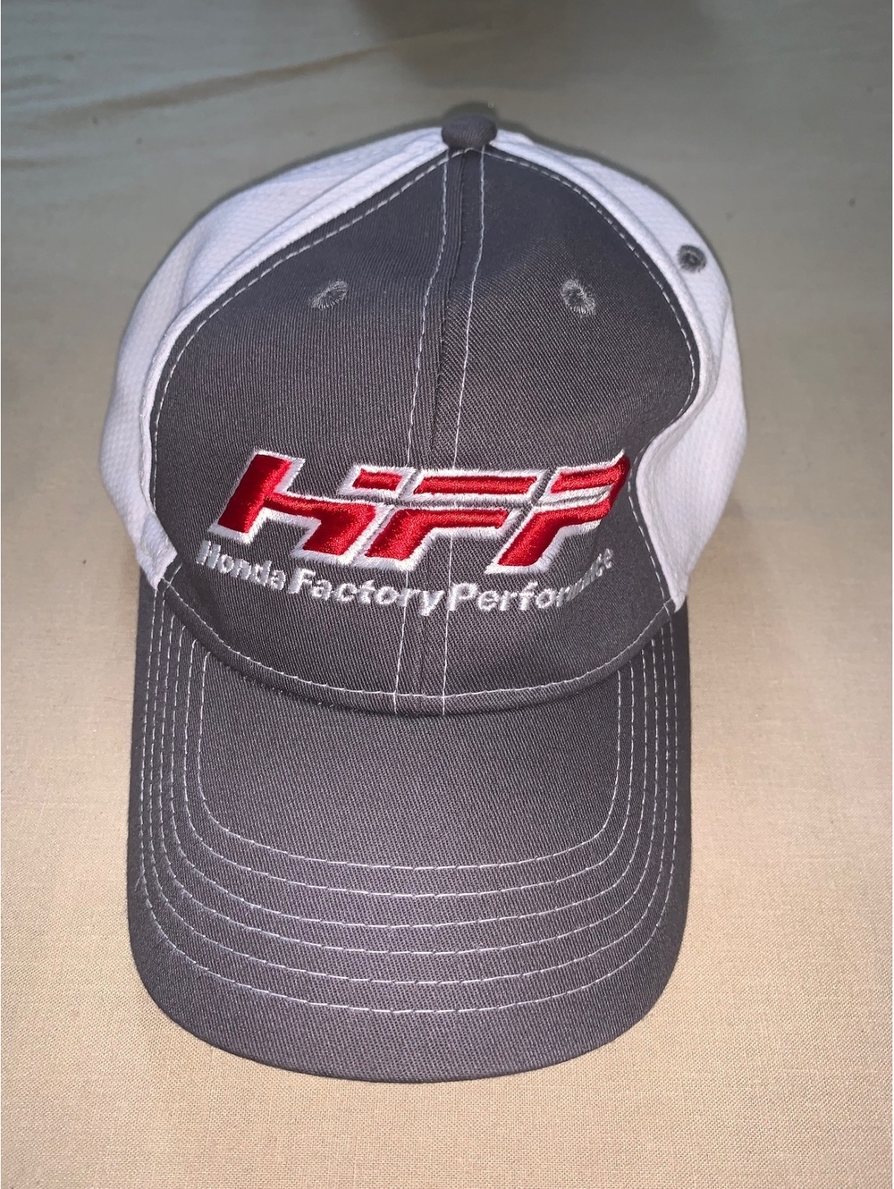 Honda Factory Performance HFP gray white cap